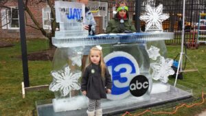 13 ABC newsdesk and ice curtain
