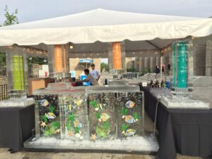 4 Column Dispensers Bar