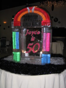 Jukebox Ice Display