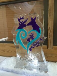 Buck Doe Heart Wedding